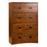 Mission 4-Drawer Lateral File Cabinet